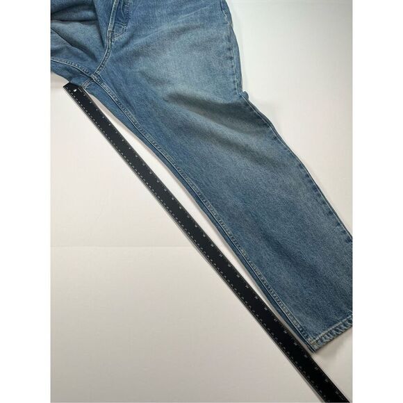 Everlane The Curvy 90's Cheeky Straight Jean Vintage Mid Blue Size 33, 30.5" Ins - Picture 9 of 10